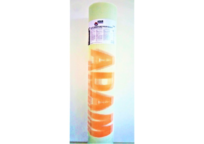 Filet Treillis Armature pour facade 145gramme Adam Materiaux Rouleau 50m²
