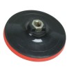 Porte Disque Dur pour Disqueuse diamètre 125mm avec Velcro pièce