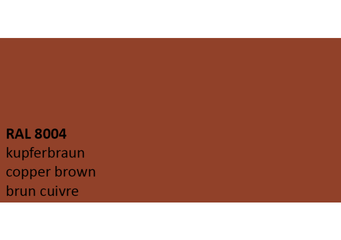 CREPIS Adam Materiaux RAL8004 1.5mm seau 25kg