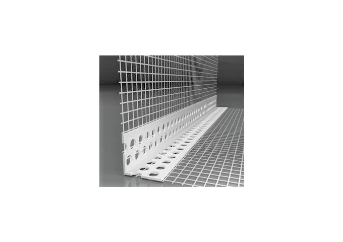 Cornière angle LK PVC Premium 2.5mètres + Filet 10x10cm Ballot 125mètres