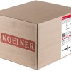 Chevilles ISOLANT 160x10mm Clou PVC KI.10 Koelner boite 250pièces