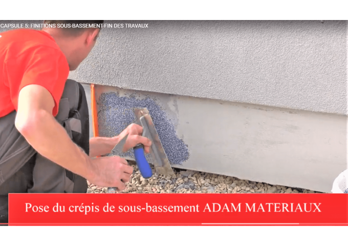 Crepis SOUS.BASSEMENT A063 Adam Materiaux qualité supérieure seau 25kg