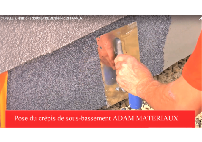 Crepis SOUS.BASSEMENT A063 Adam Materiaux qualité supérieure seau 25kg