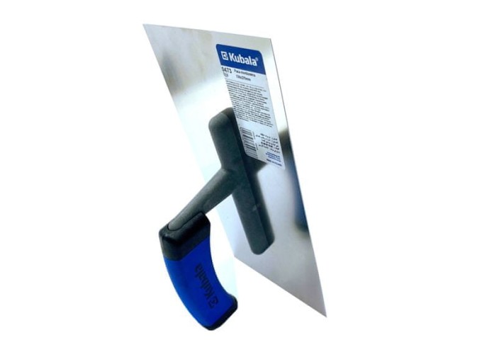 Platresse Lisse en acier 270x130mm avec poignée plastique Kubala 0473 pièce