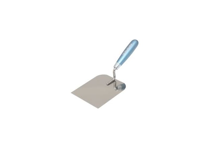 Truelle pour Façade et Plafonnage 140x120mm en acier avec poignée bois Kubala 0916 pièce