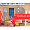 Truelle pour Façade et Plafonnage 140x120mm en acier avec poignée bois Kubala 0916 pièce