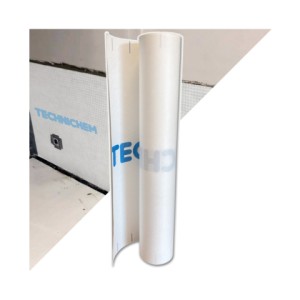 Membrane étanche 0.5mm Blanche Techni-Plaster NT 1/30 pour murs humide avant plafonnage Technichem/ Rouleau 30m²