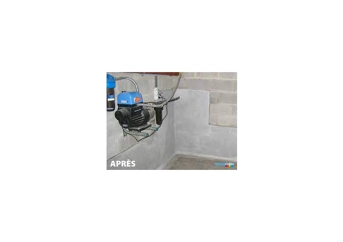 Technicrete E cimentage gris pour cuvelage de murs intérieur et extérieur Technichem sac 25Kg