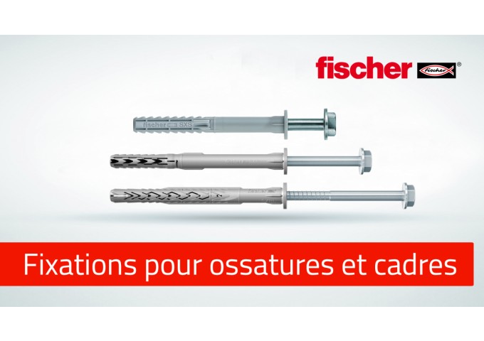 Cheville Fischer FUS 100x10mm pour fixation blochet UMP pièce