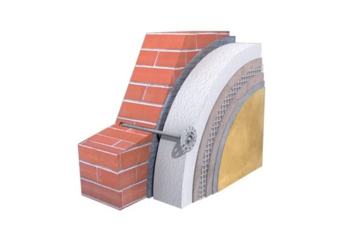 Chevilles ISOLANT 300x10mm Clou PVC F.D.KLP Tytan boite 100pièces