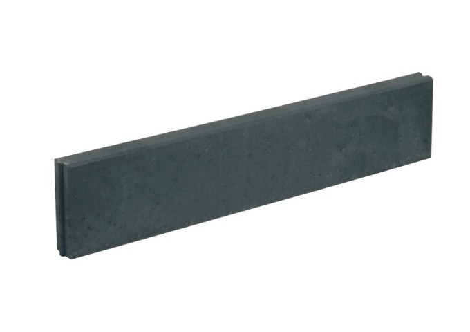 Bordure béton NOIRE 100x15x5cm pièce