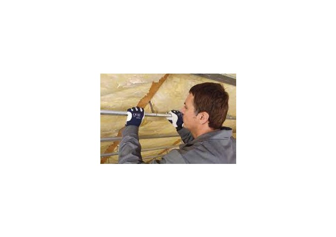 Laine de verre Isover Uni Mata 10cm rouleau 9.6m²