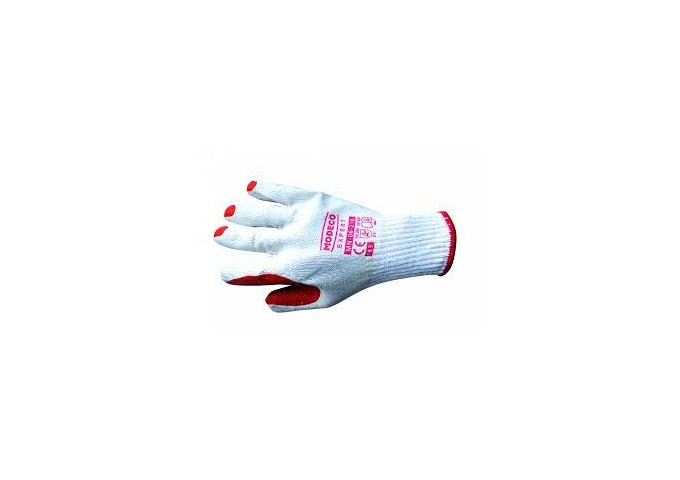Gant rouge ultra résistant taille 10 Modeco MN.06.210 pièce