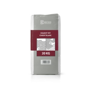 Ciment BLANC CEM II B-ll 42.5N Coeck/ sac 20kg