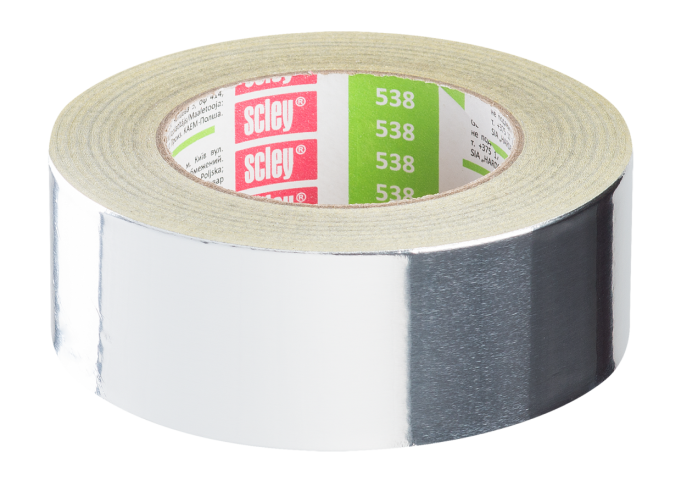 Tape . Ruban adhésif ALU 48mm 540 Scley rouleau 10mètres