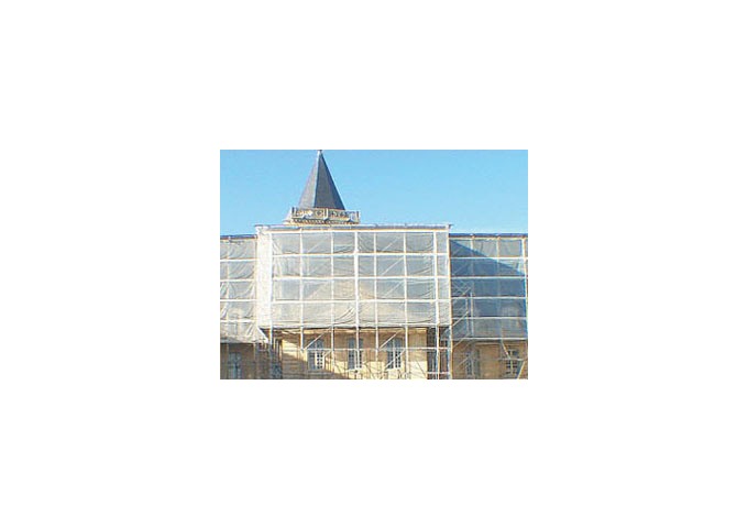 Filet protection échafaudage façade Adam Materiaux Rouleau 125m²