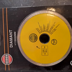 Disque Diamant RODEO 115x22mm/ pièce