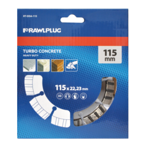 Disque DIAMANT 115x22,23mm Rawlplug/ pièce