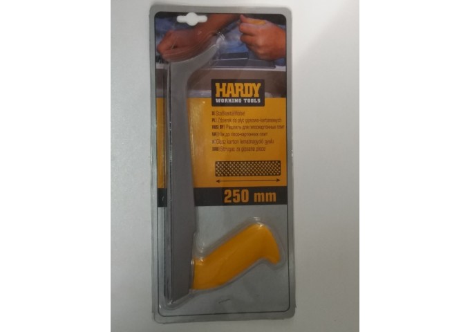 Grattoir . Rape 260x25mm pour Plaque plâtres Hardy pièce