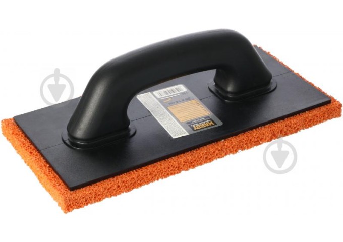 Taloche plastique Profi 280x140mm avec éponge orange 18mm pièce