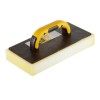 Taloche en Plastique noir 280x140mm + éponge blanche 40mm avec poignée souple pièce