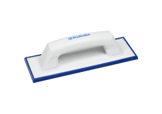 Taloche plastique avec bords biseautés 240x95mm avec support caoutchouc 5mm Kubala 0325 pièce