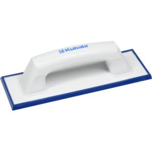 Taloche plastique avec bords biseautés 240x95mm avec support caoutchouc 5mm Kubala 0325/ pièce