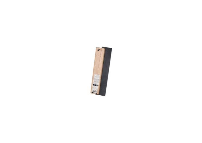 Spatule Lisse 250x80mm caoutchouc avec manche en bois Hardy pièce