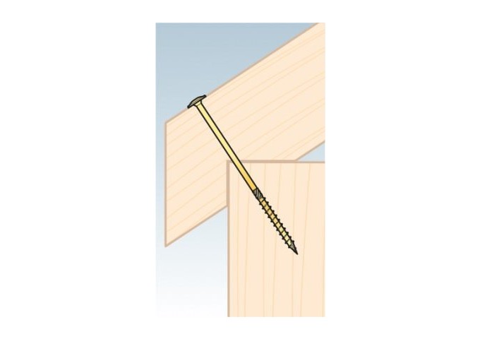 Vis bois renforcé 6x140mm CS 06140 Domax T30 100pièces