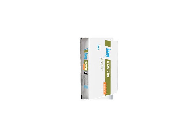 Colle BLANCHE Knauf KZW700 pour le collage et enduisage Isolants EPS et Laine Minérale palette 48 sacs x 25Kg 1200Kg