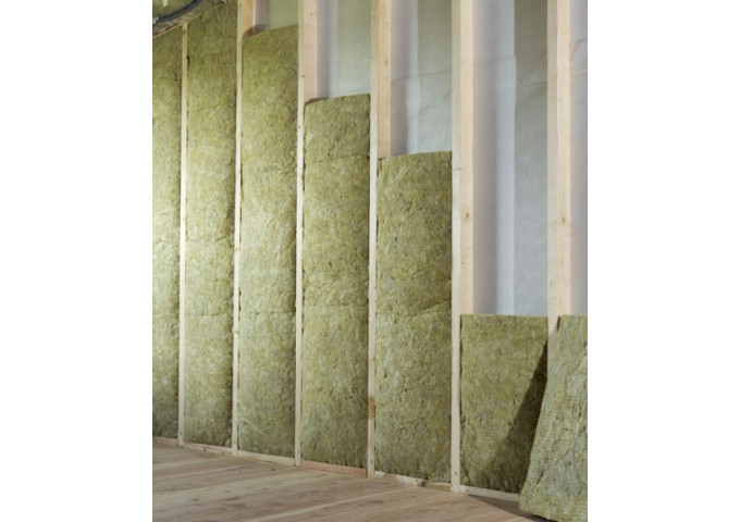 Rockwool Rockton SUPER 7cm Isolant laine de roche RIGIDE et ACOUSTIQUE en panneau RF ballot 4.88m²