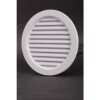 Grille ronde blanche ventilation + moustiquaire RR 100 alb pièce