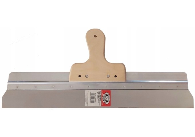 Couteau Lisse à enduire 580x90mm en acier avec manche en bois KNAUF pièce