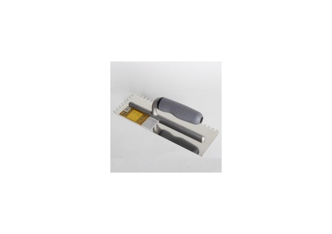 Platresse Dentelée 10x10mm en acier 380x100mm pièce