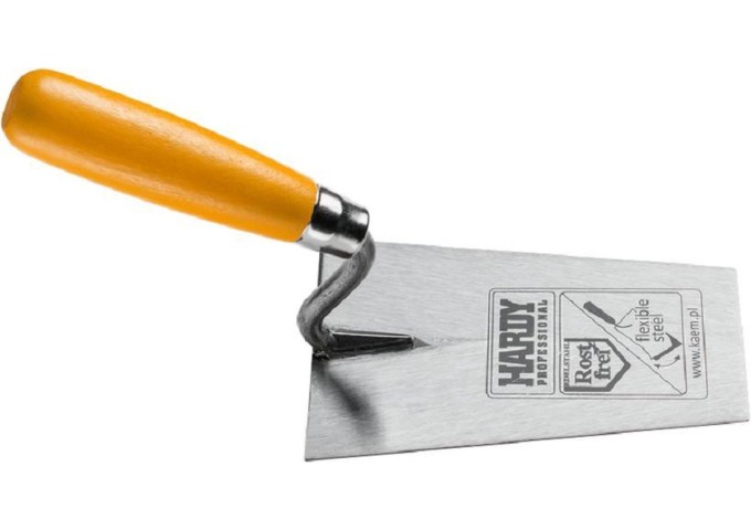 Truelle pour Façade et Plafonnage 160x80mm en acier avec poignée en bois Hardy 30 pièce