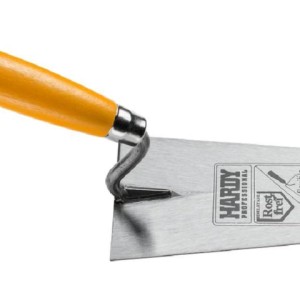 Truelle pour Façade et Plafonnage 160x80mm en acier avec poignée en bois Hardy 30/ pièce
