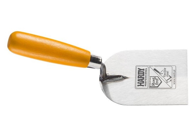 Truelle pour Façade et Plafonnage 100x80m en acier avec poignée en bois Hardy 30 pièce