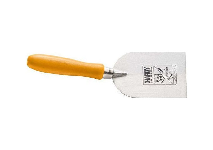 Truelle pour Façade et Plafonnage 100x60mm en acier avec poignée en bois Hardy 30 pièce