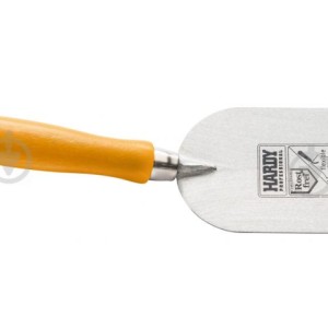 Truelle pour Façade et Plafonnage 100x80mm en acier avec poignée en bois Hardy/ pièce