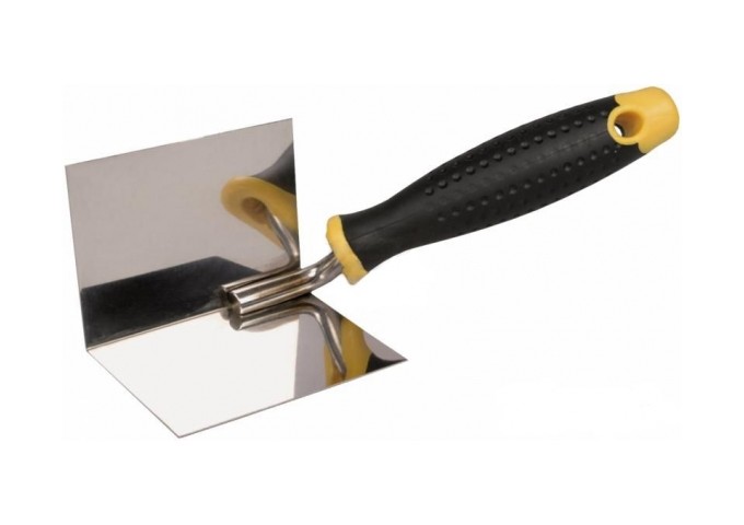 Truelle Intérieur pour Façade et Plafonnage 200x60x60mm en acier avec poignée résine 2K Hardy 28 pièce