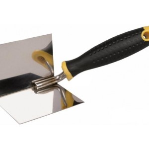 Truelle Intérieur pour Façade et Plafonnage 200x60x60mm en acier avec poignée résine 2K Hardy 28/ pièce