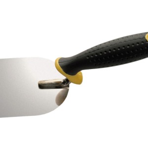 Truelle pour Façade et Plafonnage 100x60mm en acier avec poignée en résine 2K Hardy 28/ pièce