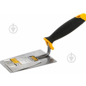 Truelle pour Façade et Plafonnage 120x80mm en acier avec poignée en résine 2K Hardy 28/ pièce