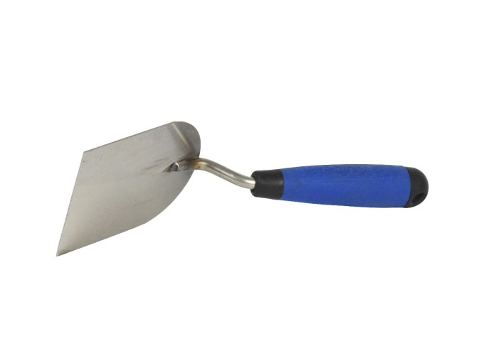 Truelle pour Façade et Plafonnage 110x80mm en acier avec poignée en résine G.5 Kubala 0953 pièce