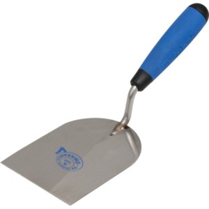 Truelle pour Façade et Plafonnage 110x80mm en acier avec poignée en résine G-5 Kubala 0953/ pièce