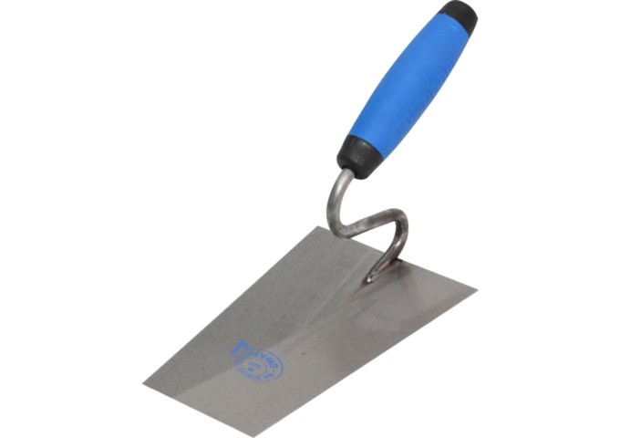 Truelle trapézoïdale pour Façade et Plafonnage 180x120x80mm avec poignée en résine G.6 Kubala 0811 pièce