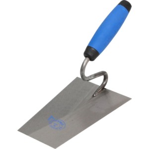 Truelle trapézoïdale pour Façade et Plafonnage 180x120x80mm avec poignée en résine G-6 Kubala 0811/ pièce
