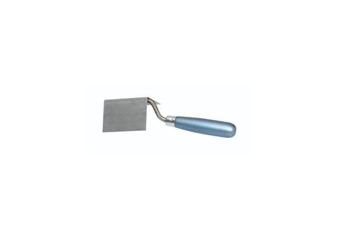 Truelle intérieur pour Façade et Plafonnage 85x60mm en acier avec poignée résine 2K Kubala 0939 pièce