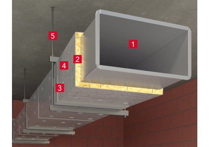 Rockwool Klimamat ALU 40 Larock 10cm laine roche ignifuge Rouleau 2.5m²