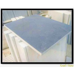 Carrelage - Dalle 40x40x2.5cm en pierre bleue chinois poncé et scié/ pièce